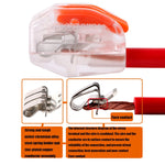 Terminale plastica VSE-413W per cablaggio 3 poli 32A