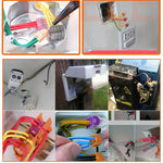 Terminale plastica VSE-413W per cablaggio 3 poli 32A