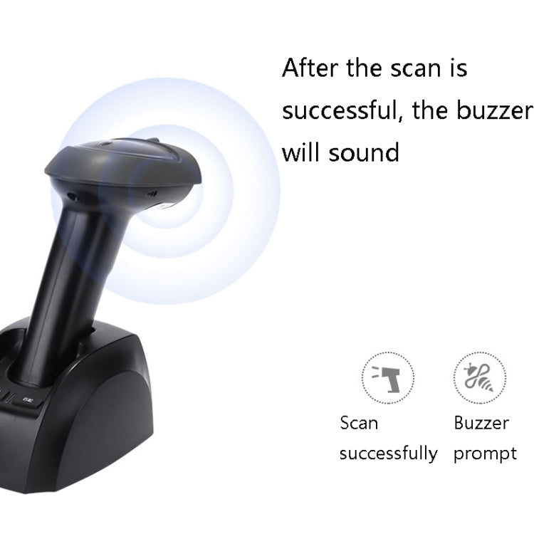 Scanner di codici a barre Deli 14951W Scanner di codici unidimensionali