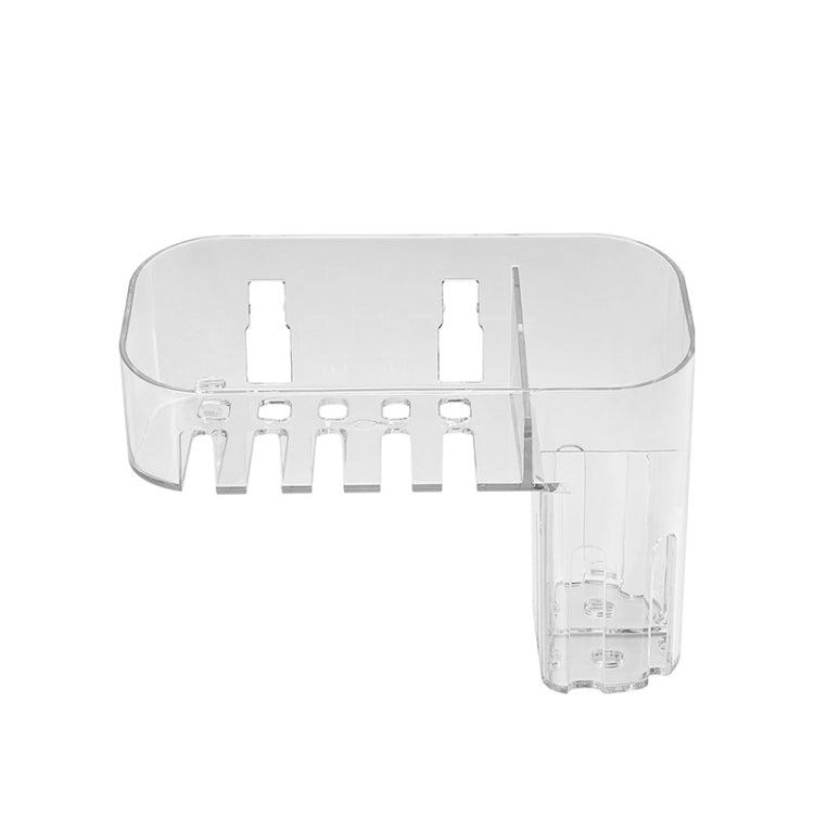 Adesivo magico Scatola portaoggetti per trucco da toilette in plastica Scatola trasparente per organizzazione creativa per la casa,Specifica:, Shallow Style, Deep Style