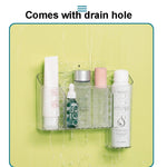 Adesivo magico Scatola portaoggetti per trucco da toilette in plastica Scatola trasparente per organizzazione creativa per la casa,Specifica:, Shallow Style, Deep Style