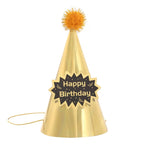 20 pezzi Cappello di compleanno con palla di pelliccia con paillettes Forniture per feste di compleanno Cappello di carta, No. 1, No. 2 Glitter, No. 3 Glitter, No. 4 Pure Gold, No. 7 Pink, No. 8 Pink, No.10 Love Horse Orange, 1 Gem Green Flash Ball    ...