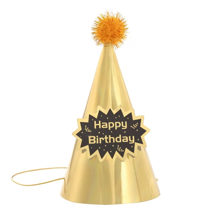 20 pezzi Cappello di compleanno con palla di pelliccia con paillettes Forniture per feste di compleanno Cappello di carta, No. 1, No. 2 Glitter, No. 3 Glitter, No. 4 Pure Gold, No. 7 Pink, No. 8 Pink, No.10 Love Horse Orange, 1 Gem Green Flash Ball    ...