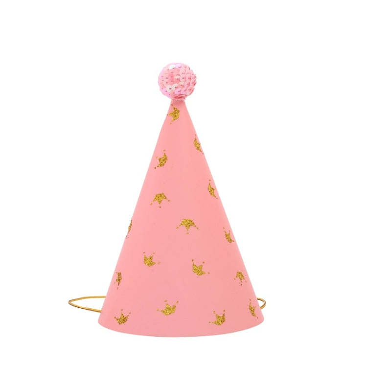 20 pezzi Cappello di compleanno con palla di pelliccia con paillettes Forniture per feste di compleanno Cappello di carta, No. 1, No. 2 Glitter, No. 3 Glitter, No. 4 Pure Gold, No. 7 Pink, No. 8 Pink, No.10 Love Horse Orange, 1 Gem Green Flash Ball    ...