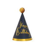 20 pezzi Cappello di compleanno con palla di pelliccia con paillettes Forniture per feste di compleanno Cappello di carta, No. 1, No. 2 Glitter, No. 3 Glitter, No. 4 Pure Gold, No. 7 Pink, No. 8 Pink, No.10 Love Horse Orange, 1 Gem Green Flash Ball    ...