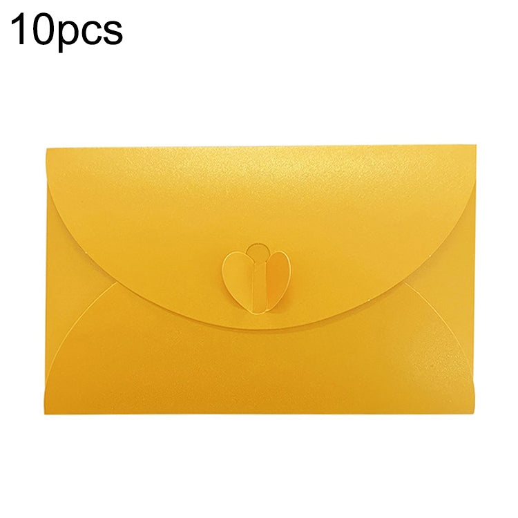 Lettera di invito busta con stampa a caldo in carta perlata con fibbia Love da 50 pezzi