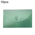Lettera di invito busta con stampa a caldo in carta perlata con fibbia Love da 50 pezzi