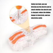 Terminale di connessione rapida per filo di rame con testa di derivazione multifunzione da 10 pezzi, F12 Orange Handle One in Two Out, F12 Blue Handle One in Two Out, F12 Yellow Handle One in Two Out, F13 Orange Handle One in Three Out