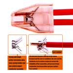 Connettore rapido 2 poli 602A in rame stagnato