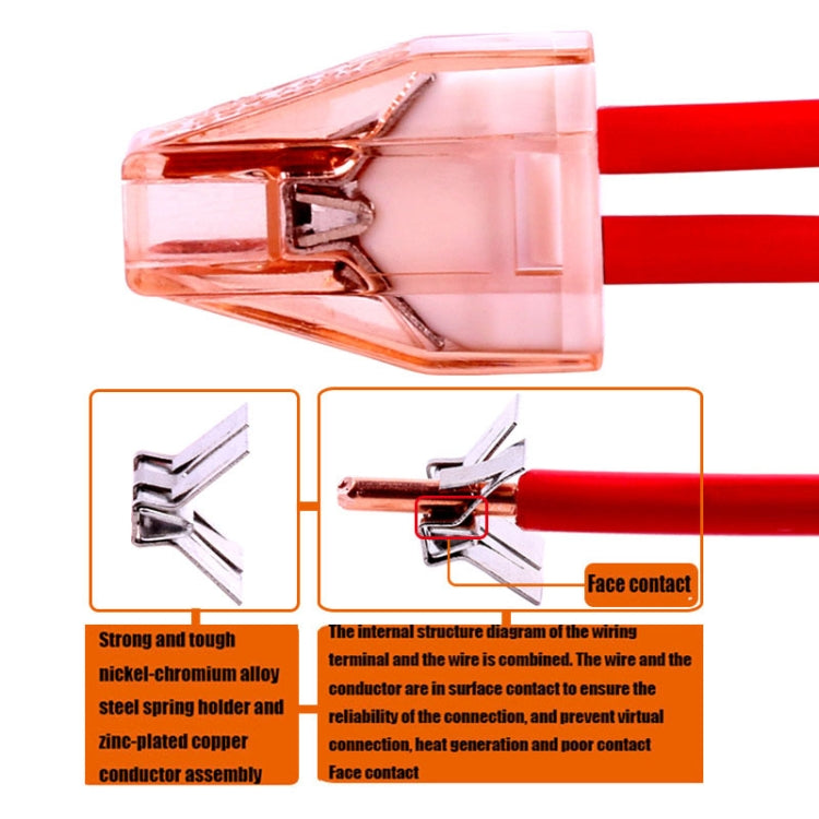 Connettore rapido 2 poli 602A in rame stagnato