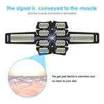 8-Piece Pigro Addome Fitness Massaggiatore Ricaricabile Home Fitness Cintura Adesivi muscolari addominali, 8-Piece Fitness Massager