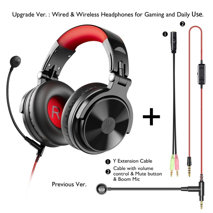 Cuffie OneOdio Game Anchor Wire, With Bluetooth (Black & Red), Without Bluetooth (Green )
