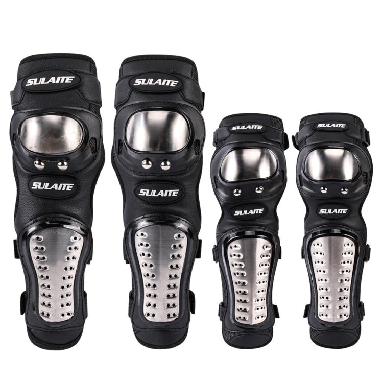 SULAITE GT341 Ginocchiere per moto in acciaio inossidabile Gomitiere per fuoristrada Ciclismo da corsa Equipaggiamento protettivo sportivo anticaduta, GT341