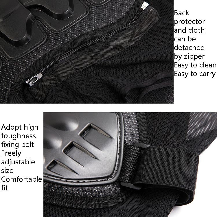 SULAITE GT-032 Indumento protettivo da guida senza maniche per motociclismo, M, L, XL, XXL, XXXL