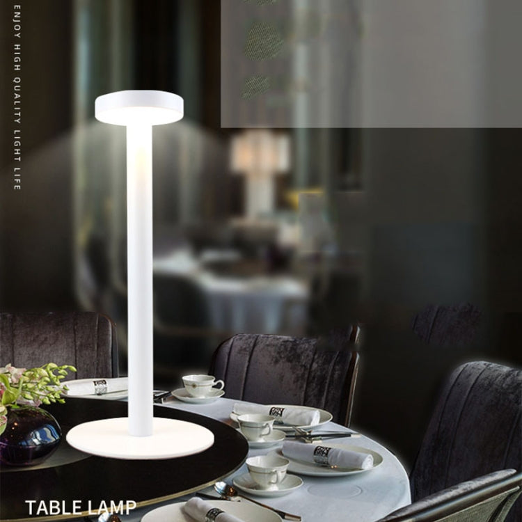 Lampada da tavolo da comodino a LED impermeabile USB BC965 per protezione degli occhi degli studenti, Black, White, White Storage, Yellow Marble Pattern, Ink Marble Pattern