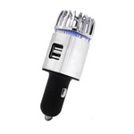 JO-6291 Ioni negativi Auto Sterilizzazione Purificatore d'aria Telefono cellulare Ricarica ad alta velocità Doppio accendisigari USB, JO-6291 Mysterious Silver, JO-6291 Tyrant Gold