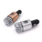 JO-6291 Ioni negativi Auto Sterilizzazione Purificatore d'aria Telefono cellulare Ricarica ad alta velocità Doppio accendisigari USB, JO-6291 Mysterious Silver, JO-6291 Tyrant Gold