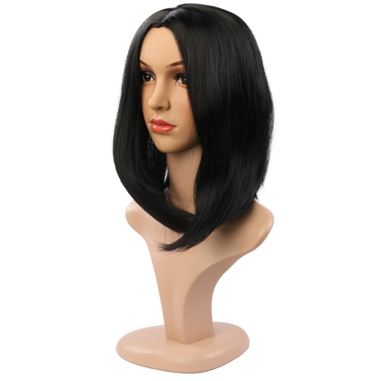 Copricapo sintetico per capelli corti da donna, Black, Red Wine, Light Brown, Dark Brown, Black Brown