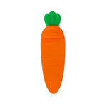 Segnalibro a forma di carota in silicone 12x4x1 cm