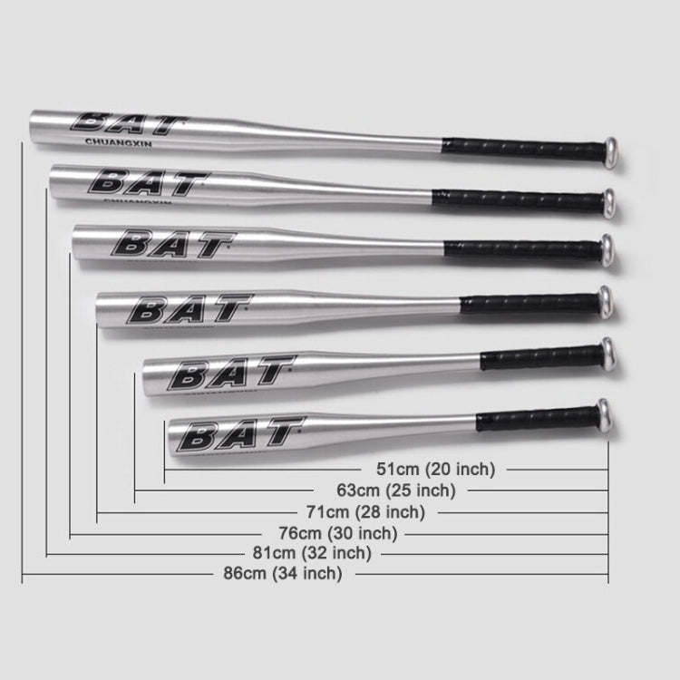 Mazza da baseball in lega di alluminio delle mazze da softball Bit, 25 inch(63-64cm), 28 inch(70-71cm), 30 inch(75-76cm), 32 inch(80-81cm), 34 inch(85-86cm), 20 inch(51-52cm)