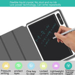 Lavagna scrittura LCD 10,1" con custodia in pelle