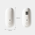 Lampada da parete a LED con presa per camera da letto, timer dimmerabile con telecomando, spina CN, Dual-USB, Regular
