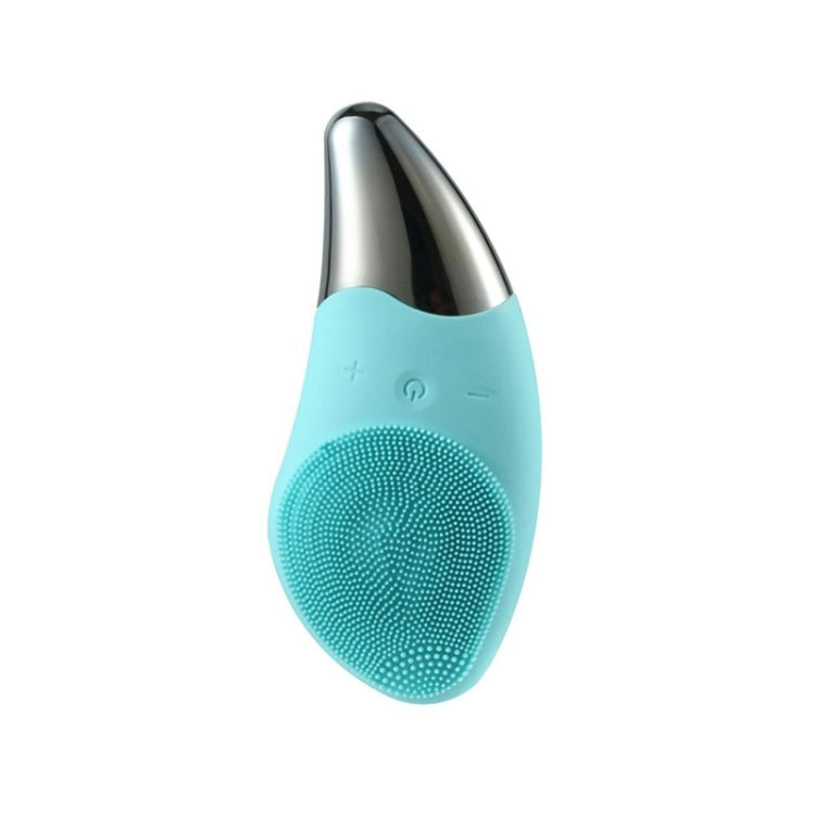 Spazzola per il lavaggio del viso elettrica multifunzionale con apparecchio per la pulizia del viso a vibrazione ultrasonica, Green (With Cold Compress Function), Red (With Cold Compress Function), Blue (With Cold Compress Function)                    ...