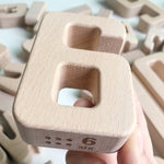 Blocchi di costruzione in legno per bambini 32 pezzi