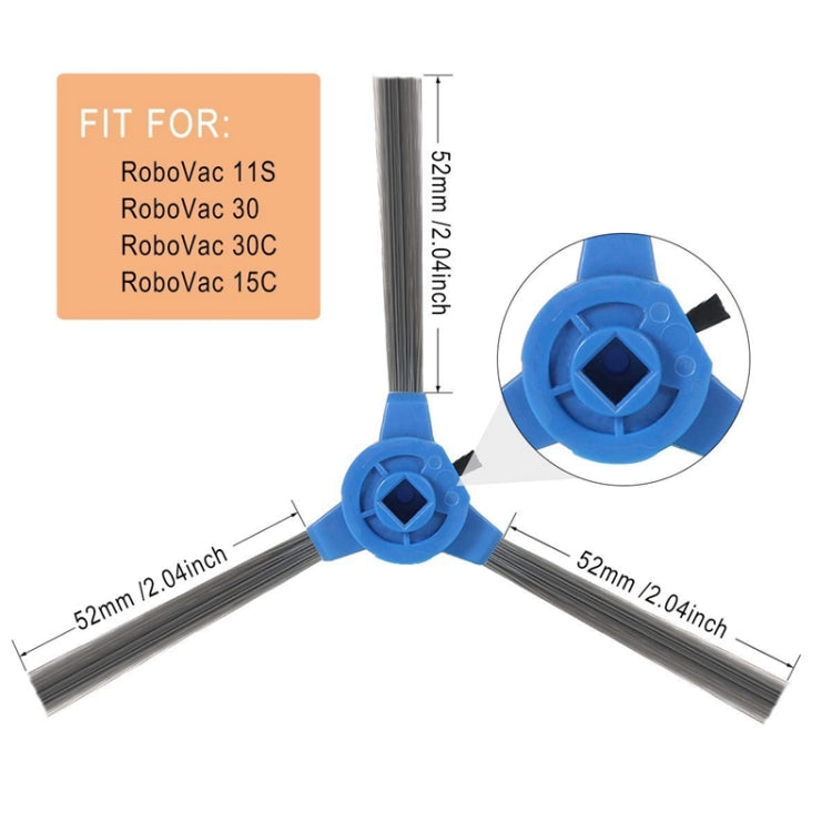 11 In 1 Spazzatrice Spazzola Principale Filtro Accessori Per Eufy RoboVac 11S/15T/30/30C/15C/12/35C