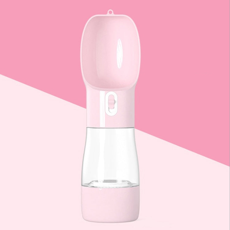 Abbeveratoio portatile per tazza per animali domestici integrato per acqua e cibo segmentato a doppia funzione per animali domestici