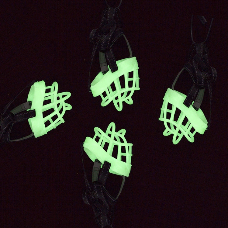 Copri bocca per cani fluorescente Maschere per animali domestici Anti-morso e tappo antiabbaio Forniture per animali domestici, Number 1, Number 2, Number 3, Number 4, Number 5