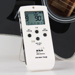 ENO EM-988A Metronomo vocale elettronico ricaricabile per pianoforte/chitarra/batteria/Guzheng/violino, EM-988A (Blue), EM-988A (White), EM-988A (Pink)