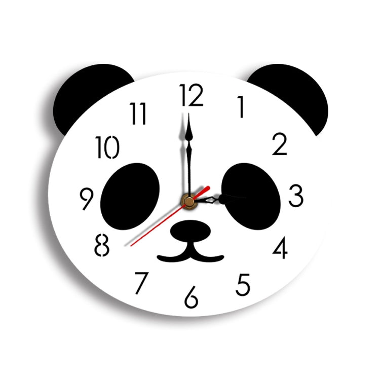 Orologio da parete in acrilico Panda 30 cm