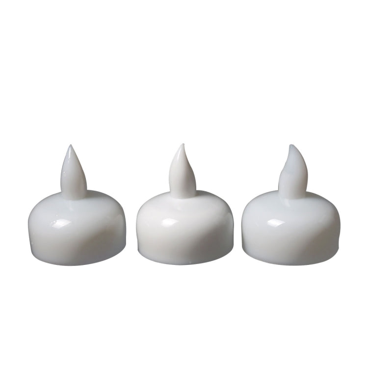 12 candele impermeabili per doccia SPA, luci decorative per candele, candele galleggianti a LED, Warm White Light, Cool White Light, Yellow Light