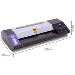 Macchina per laminazione fotografica Deli 3890 Saldatura a caldo e laminazione a freddo Macchina per laminazione a doppio uso, spina CN, 3890