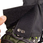 LUCKSTONE Alpinismo Escursionismo Copertura impermeabile resistente all'usura Copertura per piedi antisporco leggera e traspirante per strada fangosa, Foot Cover M  (Black)