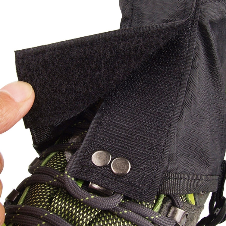 LUCKSTONE Alpinismo Escursionismo Copertura impermeabile resistente all'usura Copertura per piedi antisporco leggera e traspirante per strada fangosa, Foot Cover M  (Black)