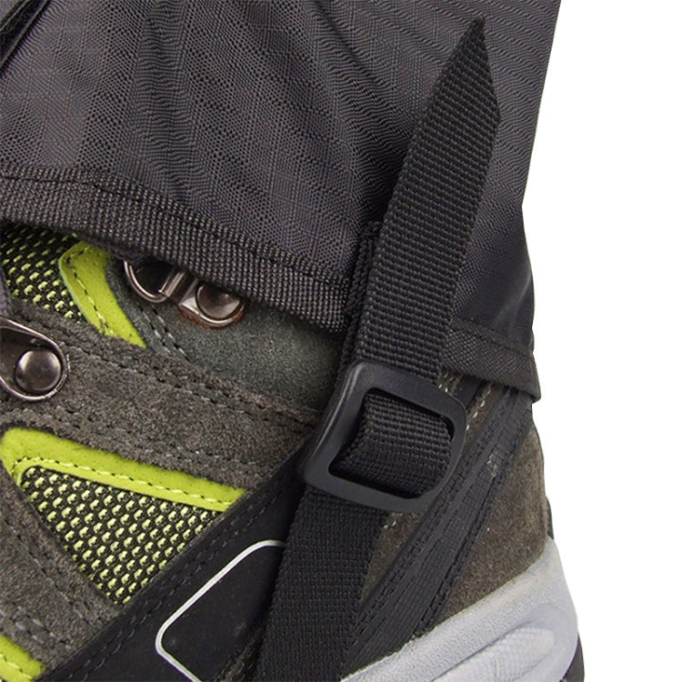 LUCKSTONE Alpinismo Escursionismo Copertura impermeabile resistente all'usura Copertura per piedi antisporco leggera e traspirante per strada fangosa, Foot Cover M  (Black)