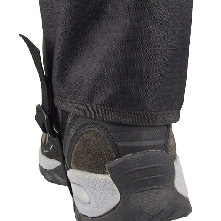 LUCKSTONE Alpinismo Escursionismo Copertura impermeabile resistente all'usura Copertura per piedi antisporco leggera e traspirante per strada fangosa, Foot Cover M  (Black)