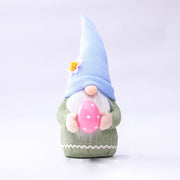 2 pezzi di orecchie rosa pasquali plaid coniglietto nano bambola elfo ornamenti per bambole prodotti per la decorazione della casa, Faceless Men, Bunny