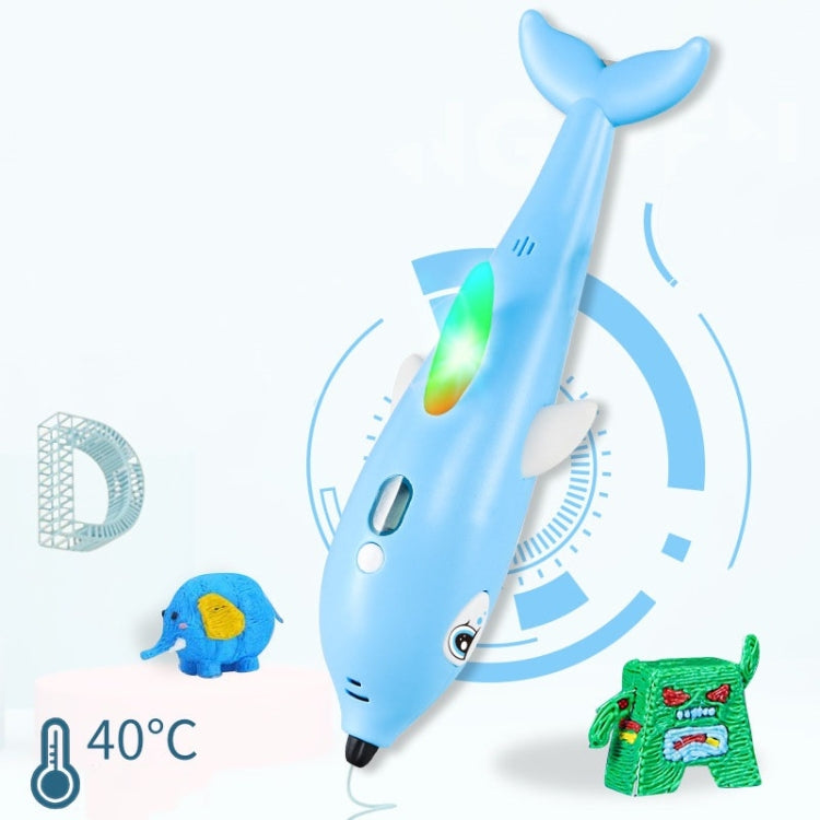 Penna per stampa 3D Pennello per graffiti per pittura tridimensionale, Dolphin Pink