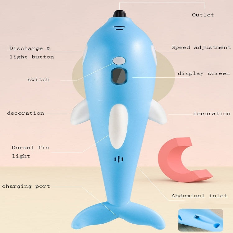 Penna per stampa 3D Pennello per graffiti per pittura tridimensionale, Dolphin Pink