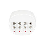 Caricabatteria al litio da 9 V a quattro slot per caricabatteria con telecomando per microfono multimetro, spina americana