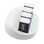 Caricabatterie 9V a 4 slot per batterie litio con telecomando