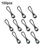 20 PCS Alpinismo Zaino da campeggio Zipper Pull Outdoor Anti-Perso Accessori luminosi accattivanti Coulisse auto-luminosa