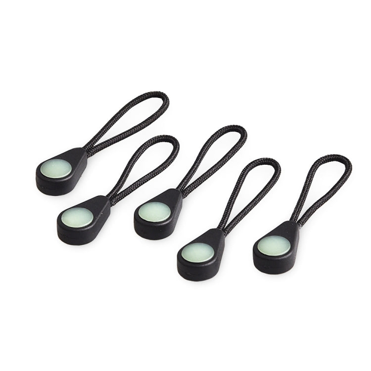 20 PCS Alpinismo Zaino da campeggio Zipper Pull Outdoor Anti-Perso Accessori luminosi accattivanti Coulisse auto-luminosa