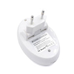 Caricabatterie per batterie ricaricabili 9V NiMH e litio