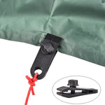 Clip in plastica fissa per tenda da esterno da 10 pezzi. Clip antivento rinforzata per baldacchino multi-persona