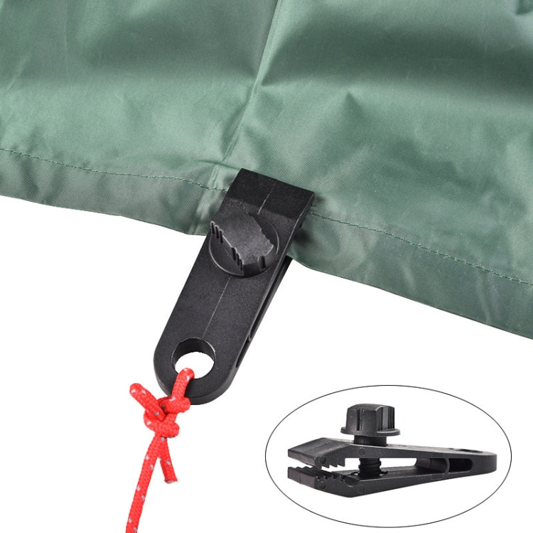 Clip in plastica fissa per tenda da esterno da 10 pezzi. Clip antivento rinforzata per baldacchino multi-persona
