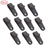 Clip in plastica fissa per tenda da esterno da 10 pezzi. Clip antivento rinforzata per baldacchino multi-persona